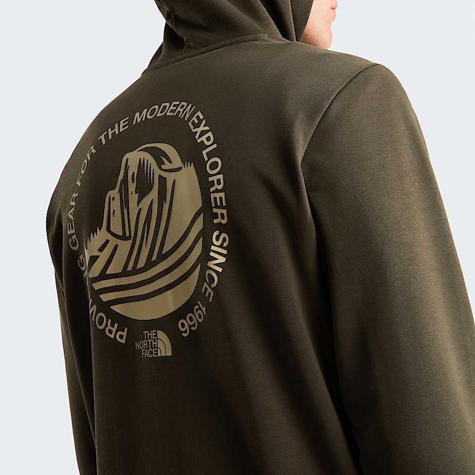 Men's Monte Regular Graphic Hoodie - 6