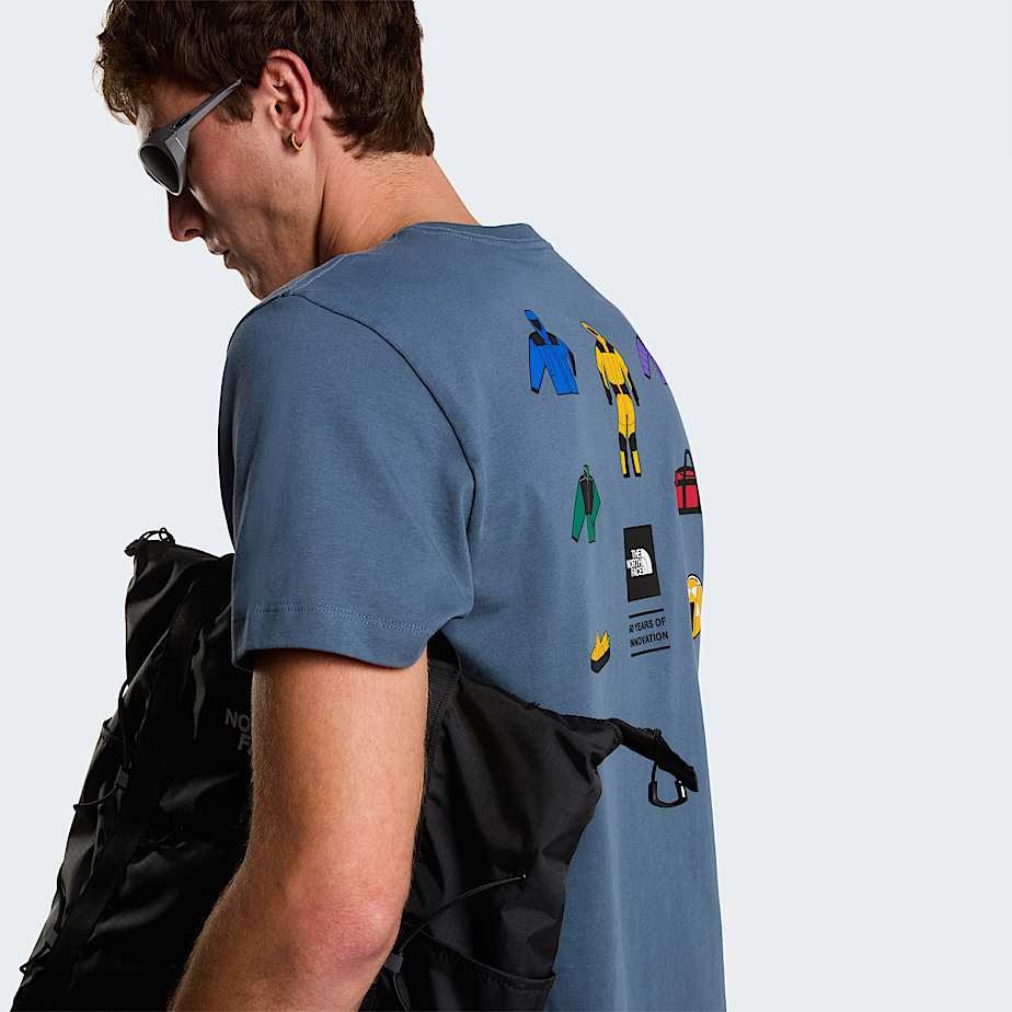 Mens Icon Celebration Regular Graphic TShirt TNF ALT6