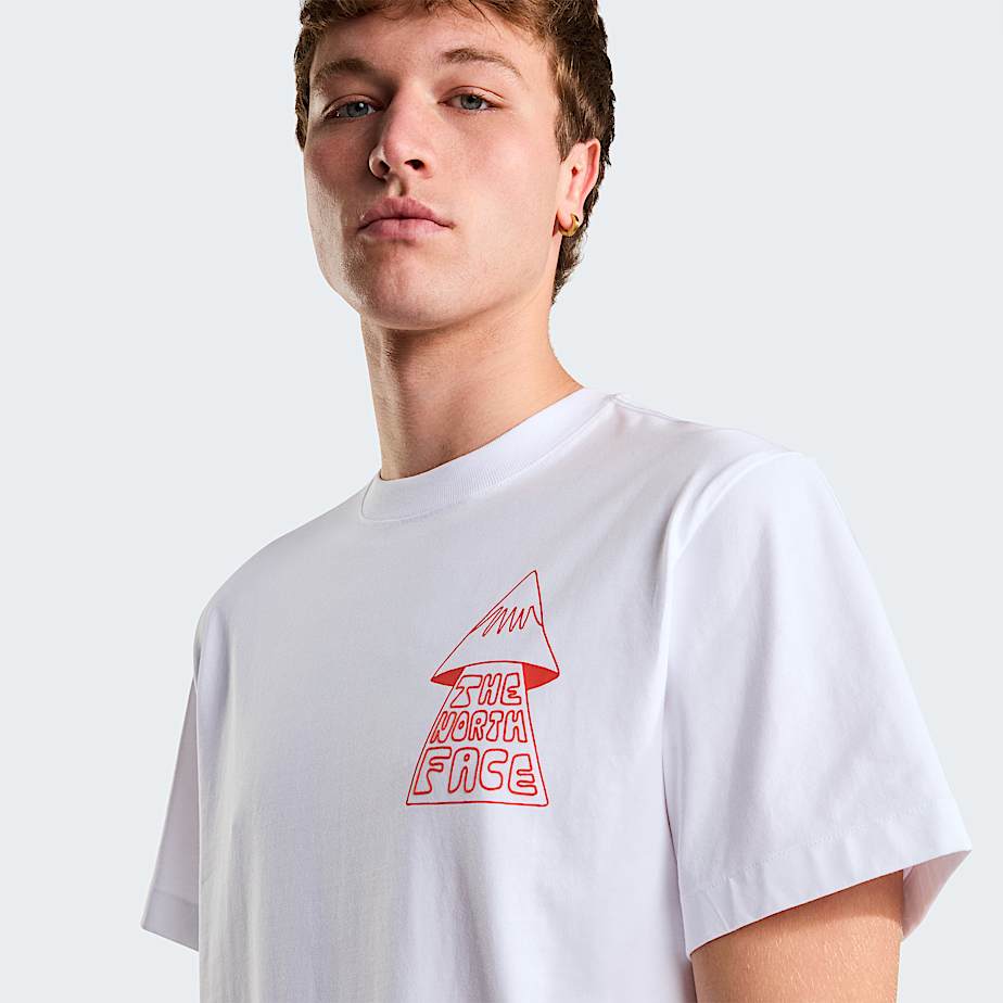 Tshirt dcontract graphique Mountain Play pour homme TNF ALT4