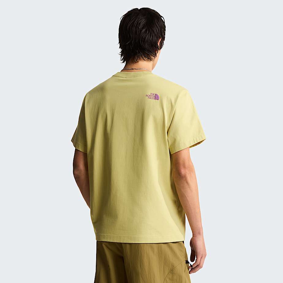 Mountain Play relaxt geschnittenes TShirt mit Grafik fr Herren TNF Pear ALT3
