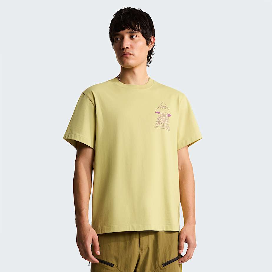 Mountain Play relaxt geschnittenes TShirt mit Grafik fr Herren TNF Pear HERO