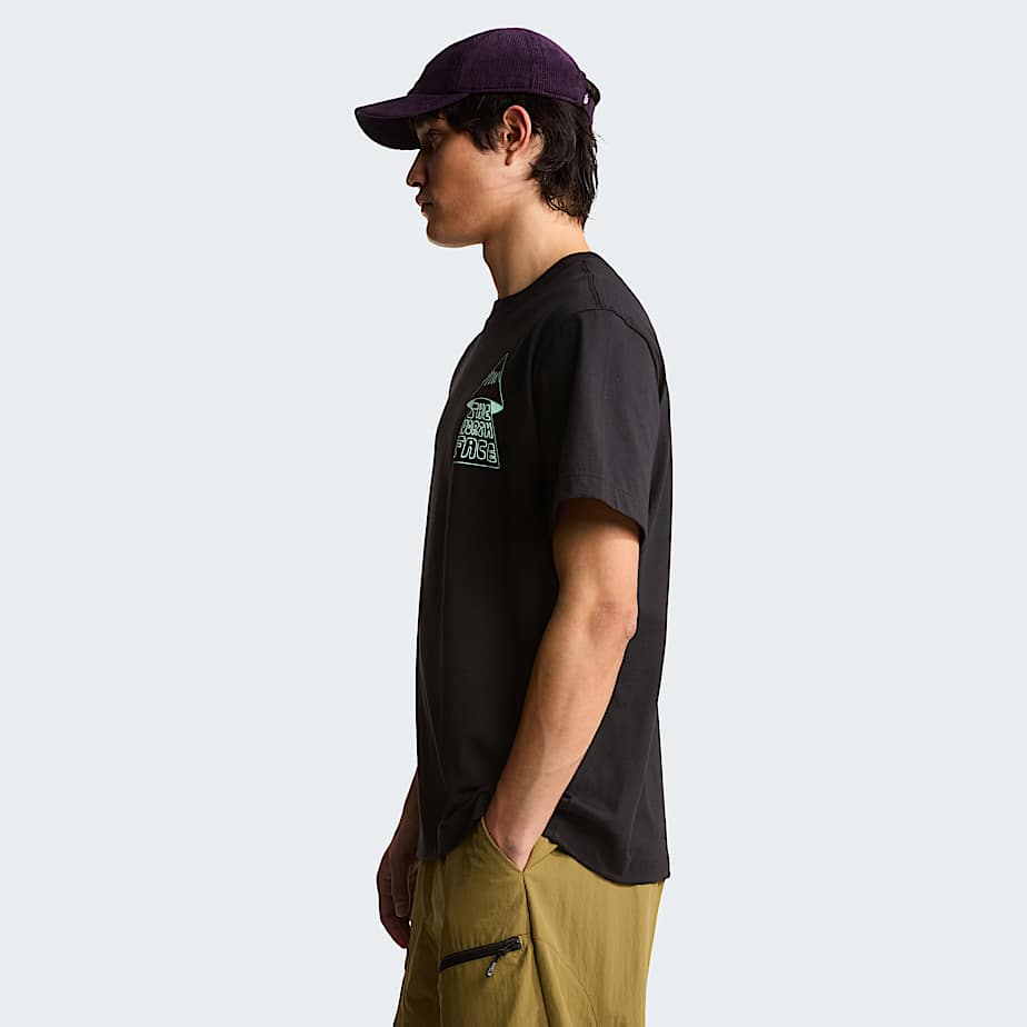 Mens Mountain Play Relaxed Graphic TShirt TNF TNF Black ALT2