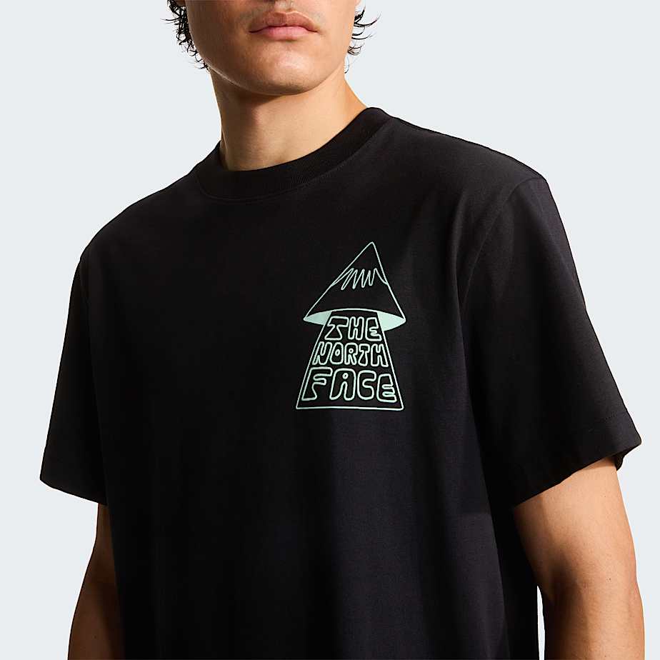 Mens Mountain Play Relaxed Graphic TShirt TNF TNF Black ALT4