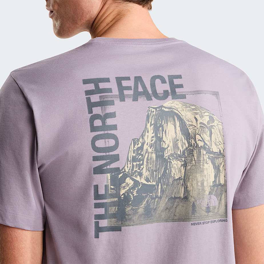 Half Dome Photo Regular Graphic TShirt M TNF ALT5
