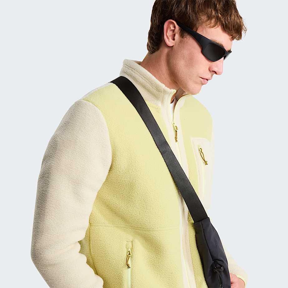 Yumiori Fleecejacke mit durchgehendem RV fr Herren TNF PearDesert StoneCedar ALT7