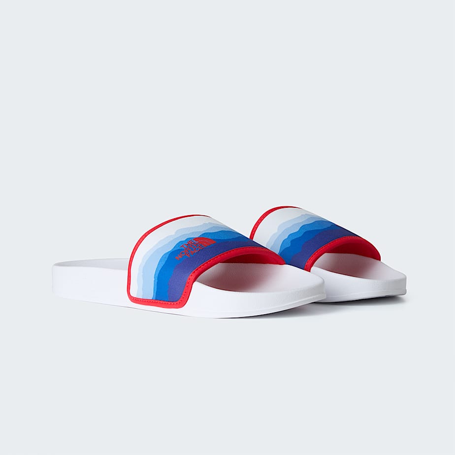 Mens Base Camp Slides III TNF Sky Scene PrintTNF White ALT9