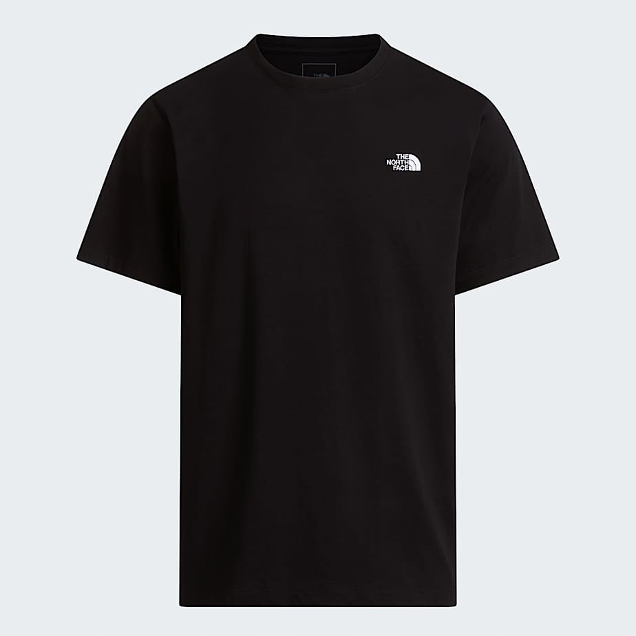Mens Evolution Simple Dome Regular TShirt TNF TNF Black ALT20