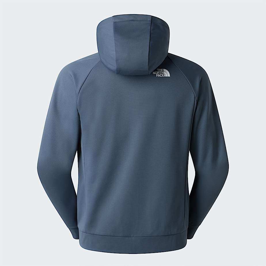 Mens Reaxion 20 FullZip Hooded Jacket TNF Granite Grey Dark Heather ALT21