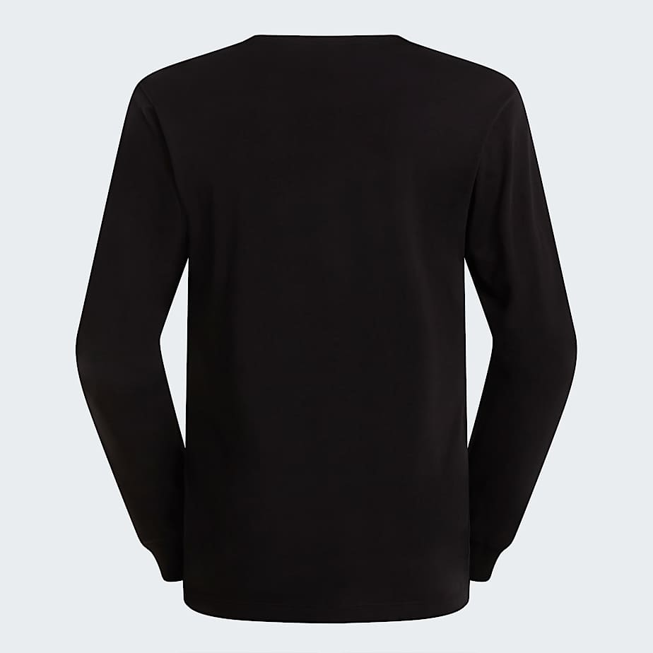 Mens Evolution Simple Dome Regular LongSleeve TShirt TNF TNF Black ALT21