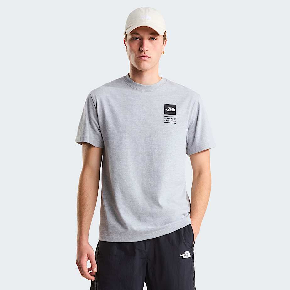 Mens TNF Celebration Relaxed Graphic TShirt TNF TNF Pale Grey Heather ALT1