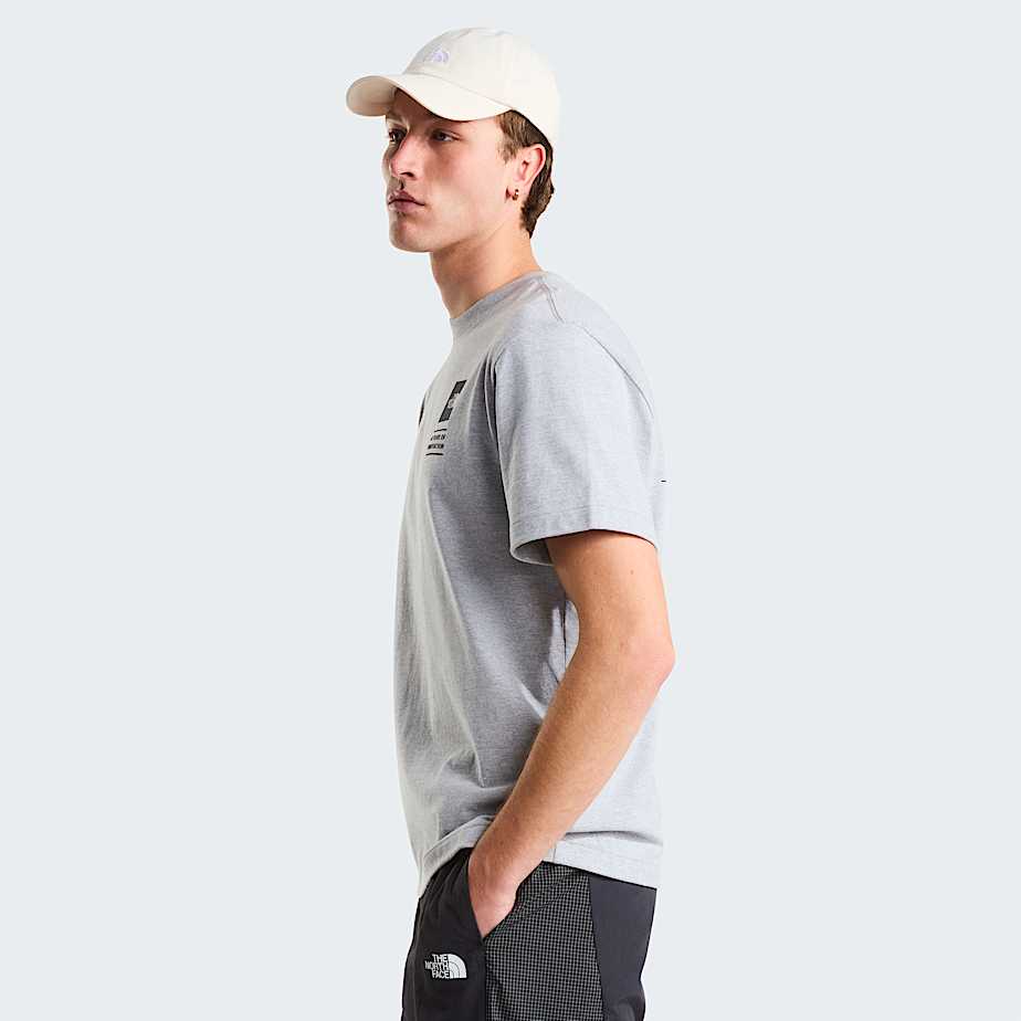 Mens TNF Celebration Relaxed Graphic TShirt TNF TNF Pale Grey Heather ALT3