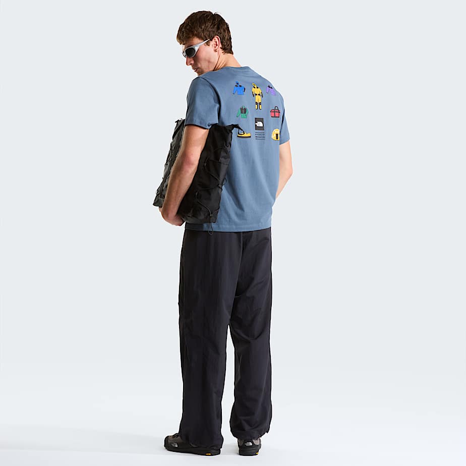 Mens Icon Celebration Regular Graphic TShirt TNF ALT2