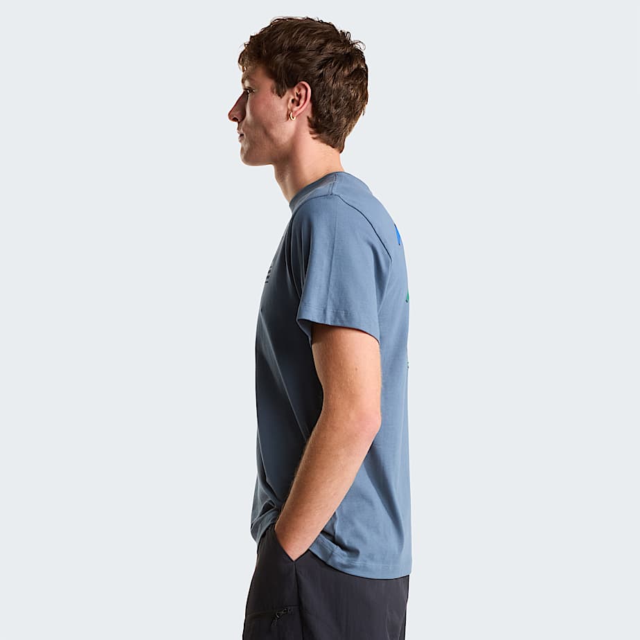 Mens Icon Celebration Regular Graphic TShirt TNF ALT3