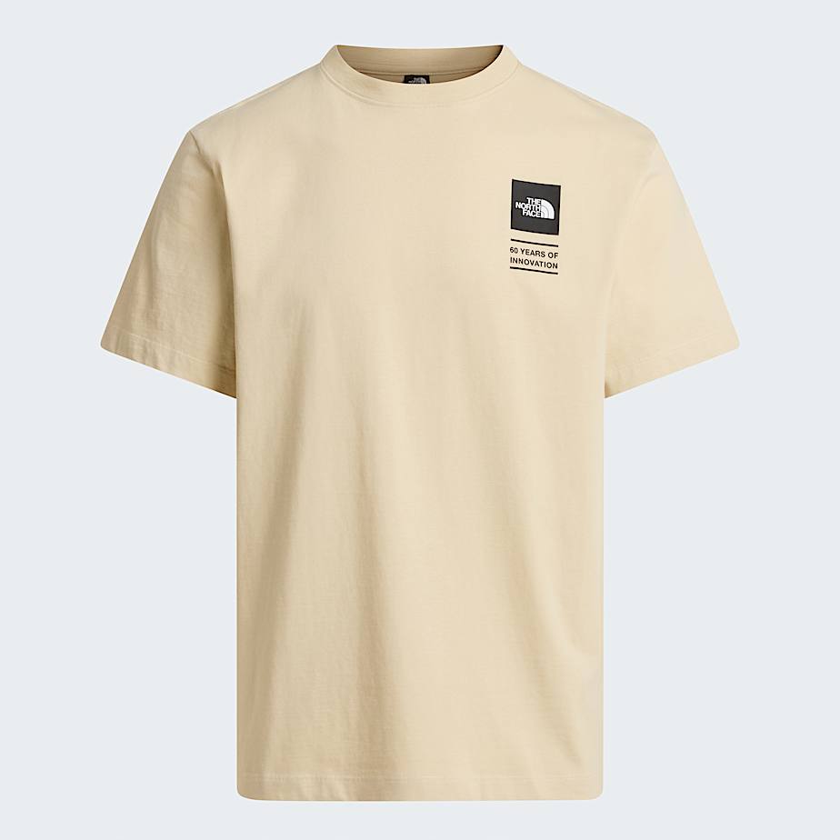 Mens Icon Celebration Regular Graphic TShirt TNF Desert Stone ALT20