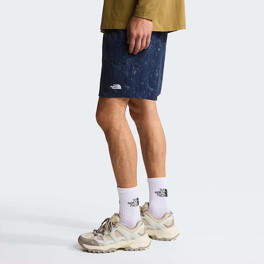 Mens Class V Pathfinder 7 Printed PullOn Shorts TNF Summit Navy Rock Texture Print ALT2