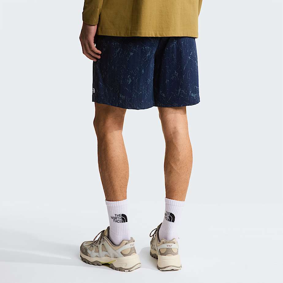 Mens Class V Pathfinder 7 Printed PullOn Shorts TNF Summit Navy Rock Texture Print ALT3
