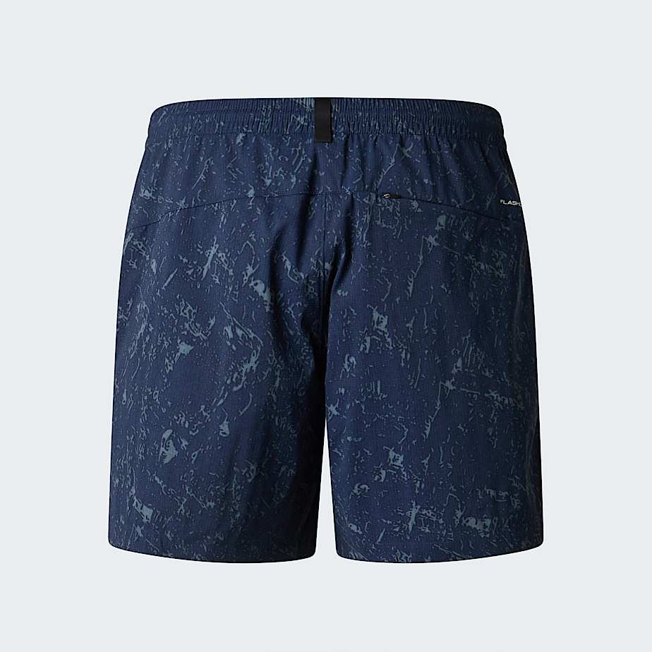 Mens Class V Pathfinder 7 Printed PullOn Shorts TNF Summit Navy Rock Texture Print ALT21