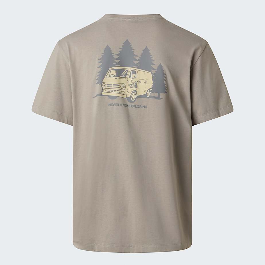Mens Van Life Relaxed Graphic TShirt TNF ALT21