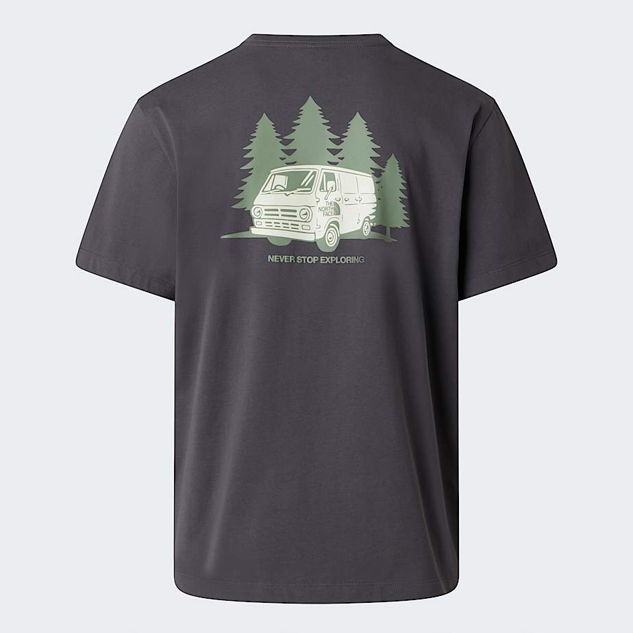 Van Life Relaxed Graphic TShirt M TNF Anthracite Grey ALT21