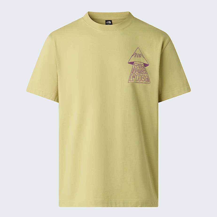 Mountain Play relaxt geschnittenes TShirt mit Grafik fr Herren TNF Pear ALT20