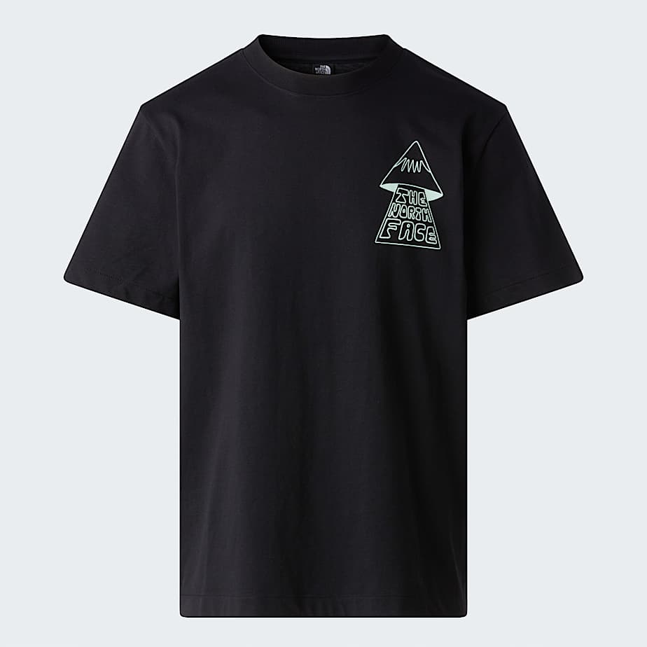 Mens Mountain Play Relaxed Graphic TShirt TNF TNF Black ALT20