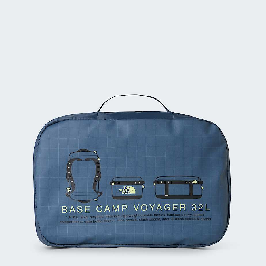 Duffel Base Camp Voyager 32 L TNF Granite GreyAnthracite GreyLemon Mist ALT5