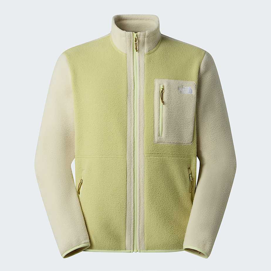 Yumiori Fleecejacke mit durchgehendem RV fr Herren TNF PearDesert StoneCedar ALT20