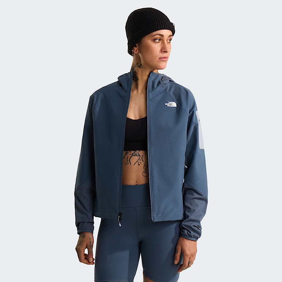 Damska kurtka hybrydowa z kapturem i zamkiem na caej dugoci Tek Approach TNF ALT4