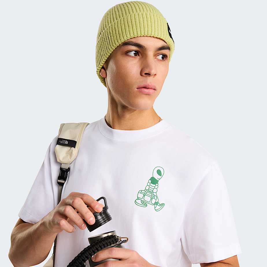 Alien relaxt geschnittenes TShirt mit Grafik fr Herren TNF TNF White ALT6