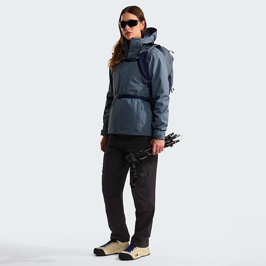 Womens Quest DryVent Triclimate 3In1 Jacket TNF Granite GreyFrost Grey ALT1