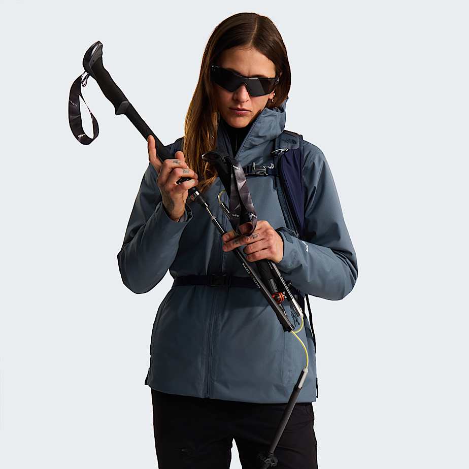 Womens Quest DryVent Triclimate 3In1 Jacket TNF Granite GreyFrost Grey ALT14