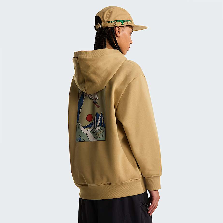 Unisex Mountain Celebration Relaxed Graphic Hoodie - 9