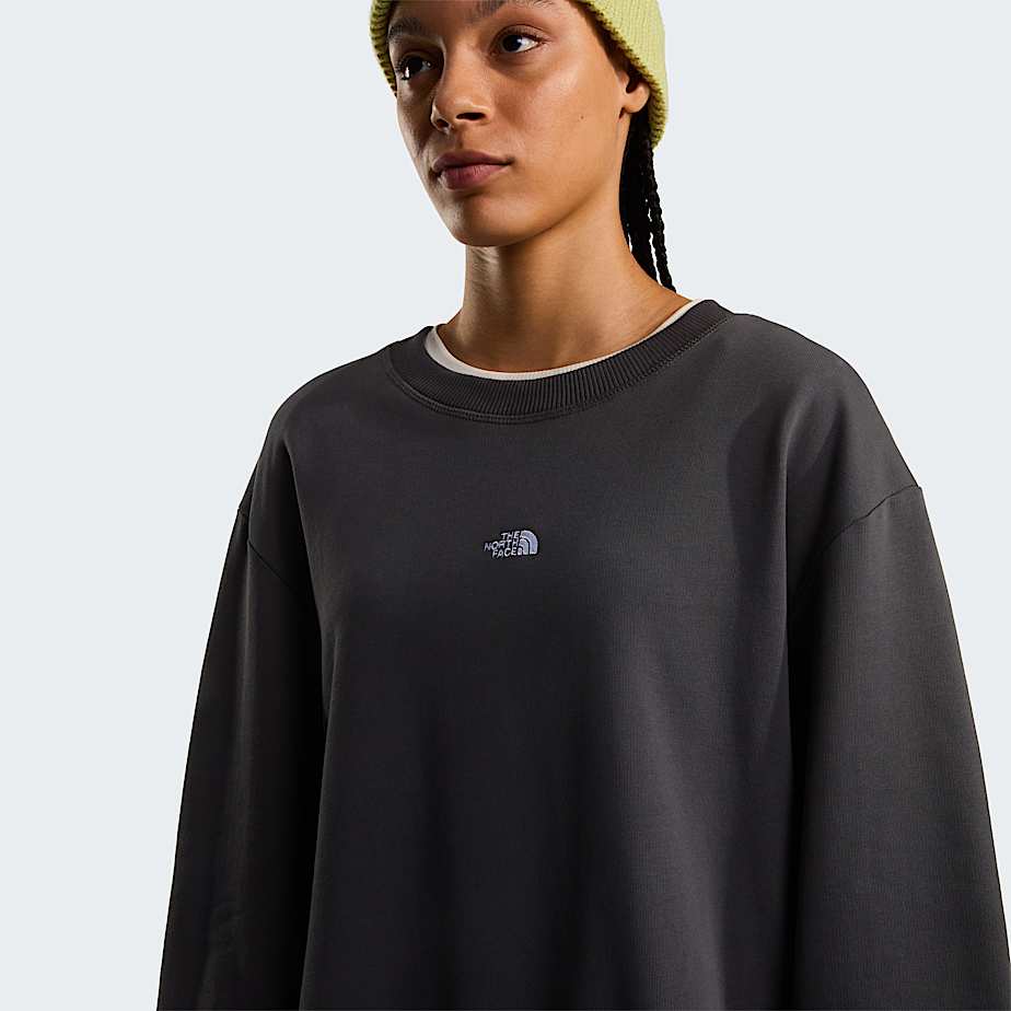 Unisex Essential Light Relaxed Sweatshirt TNF Anthracite Grey ALT12