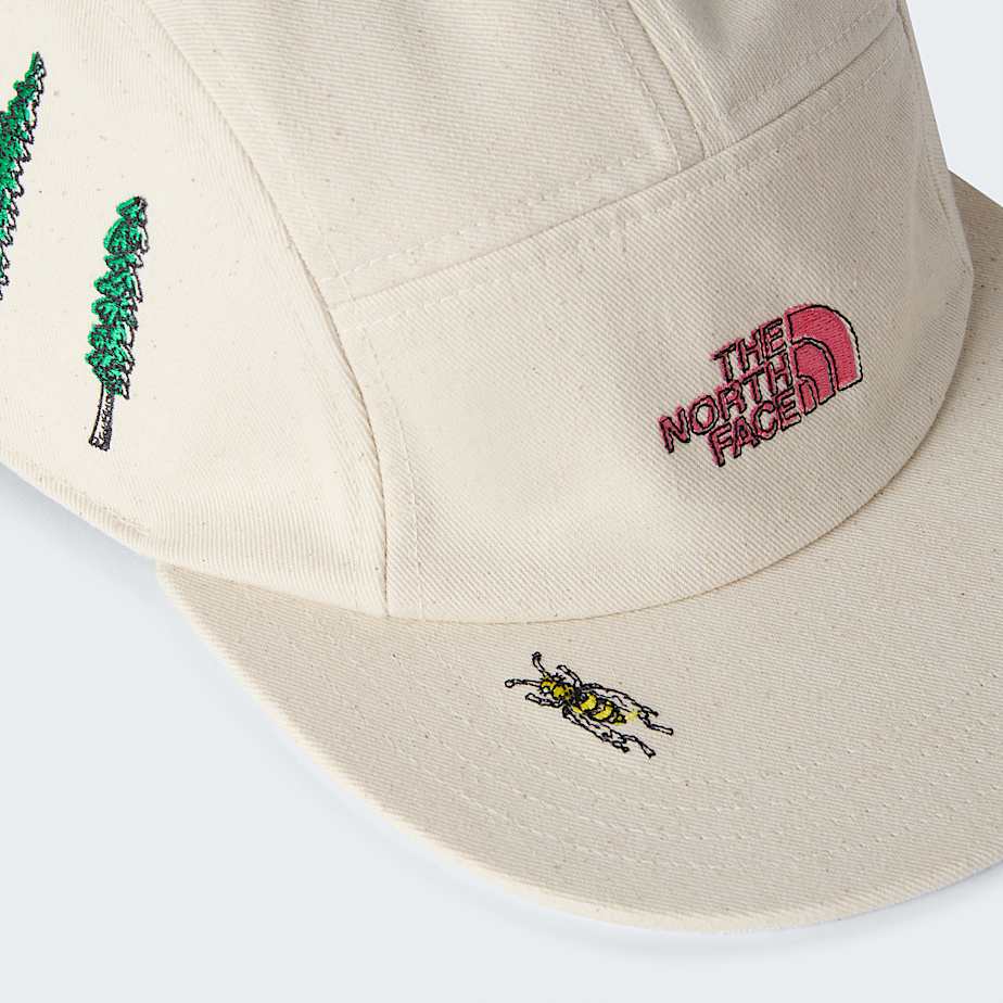 Norm Camp Hat TNF White DuneRaw UndyedGraphics ALT3