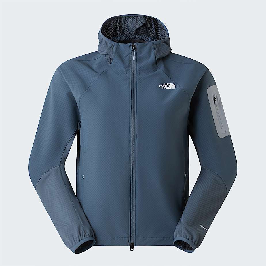 Damska kurtka hybrydowa z kapturem i zamkiem na caej dugoci Tek Approach TNF ALT20