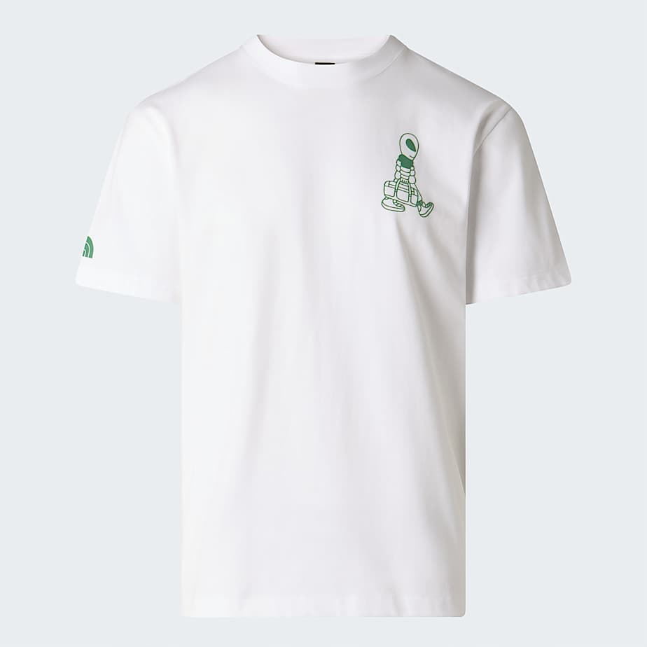 Alien relaxt geschnittenes TShirt mit Grafik fr Herren TNF TNF White ALT20