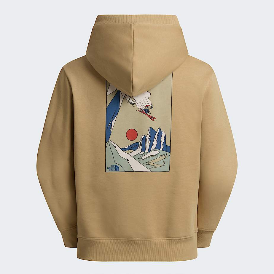Unisex Mountain Celebration Relaxed Graphic Hoodie - 18