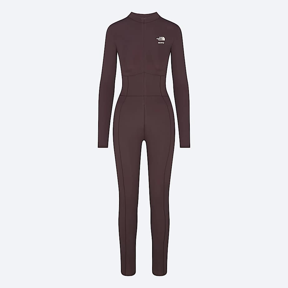 Womens The North Face X SKIMS Refina Bodysuit TNF SK Phoenix ALT20