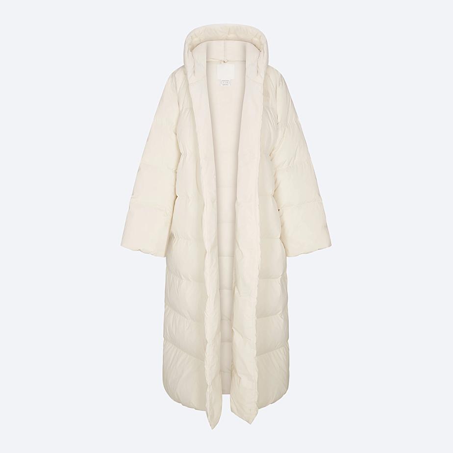 Parka avvolgente Nuptse The North Face X SKIMS da donna TNF ALT21