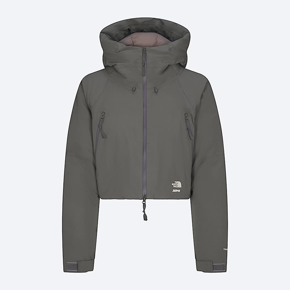 Giacca imbottita The North Face X SKIMS da donna TNF SK Gunmetal ALT20