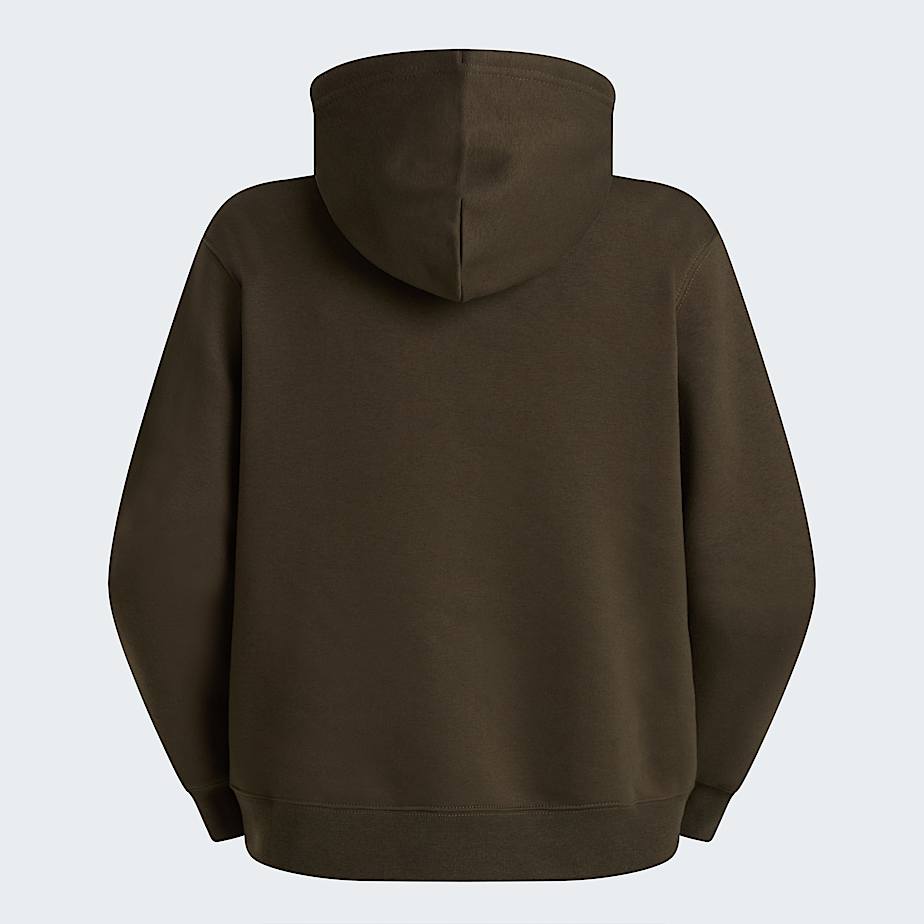 Womens TNF Essential Simple Dome Relaxed Hoodie TNF New Taupe Green ALT21