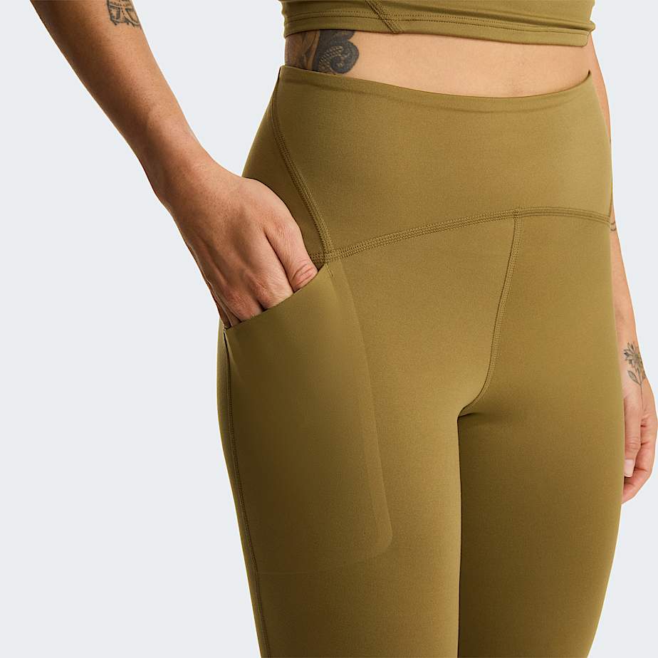 Womens Jaida Pocket 27 Leggings TNF Cedar ALT4