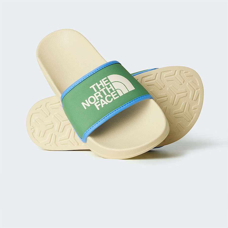 Teens Base Camp Slides III TNF Desert StoneDimmed Algae HERO
