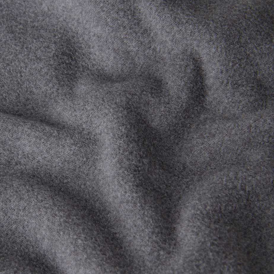 Glacierfleece met kwartrits voor tieners TNF TNF Mid Grey Heather ALT18