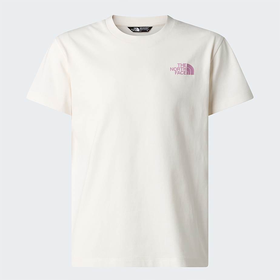 Voyage relaxt geschnittenes TShirt fr Jugendliche TNF White Dune ALT20