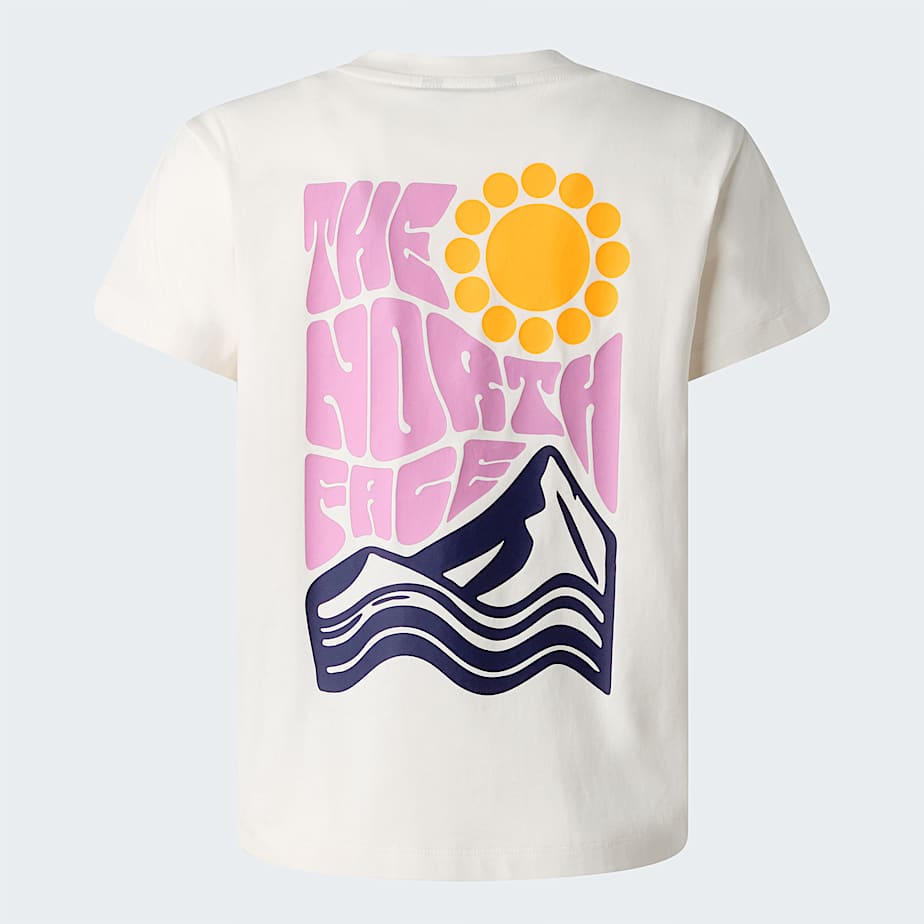 Voyage relaxt geschnittenes TShirt fr Jugendliche TNF White Dune ALT21