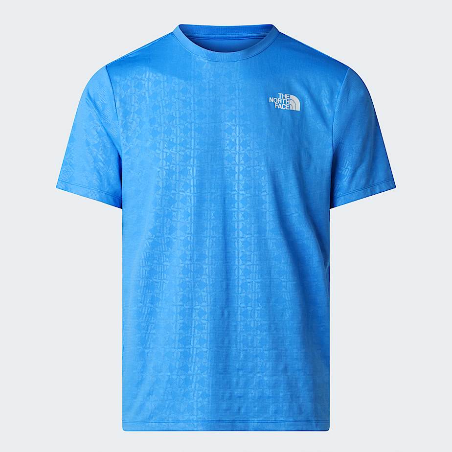 Mens 247 Pentadome Embossed Regular TShirt TNF Marina Blue ALT20