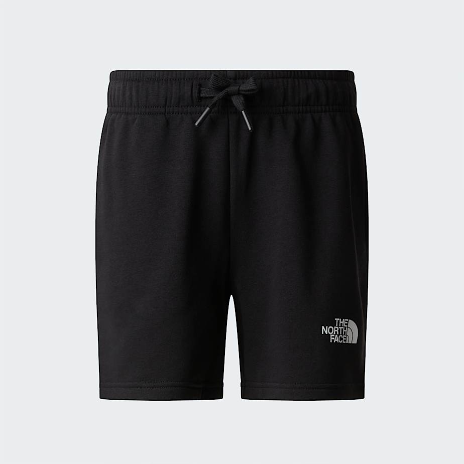 Teens Simple Dome Light Regular Shorts TNF TNF Black ALT20