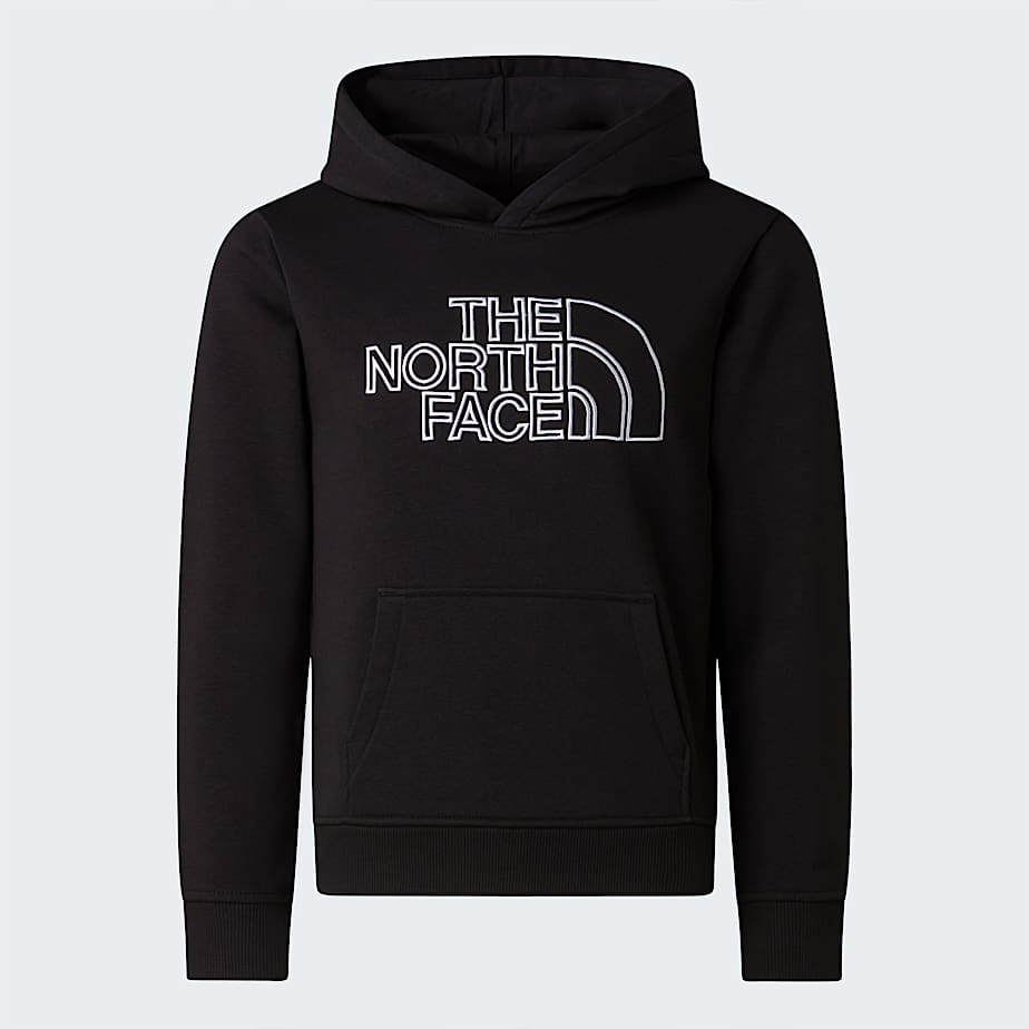 Teens Drew Peak Light Regular Hoodie TNF TNF Black ALT20