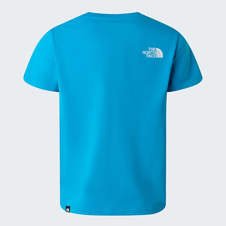 Teens Simple Dome TShirt TNF Meridian Blue ALT21